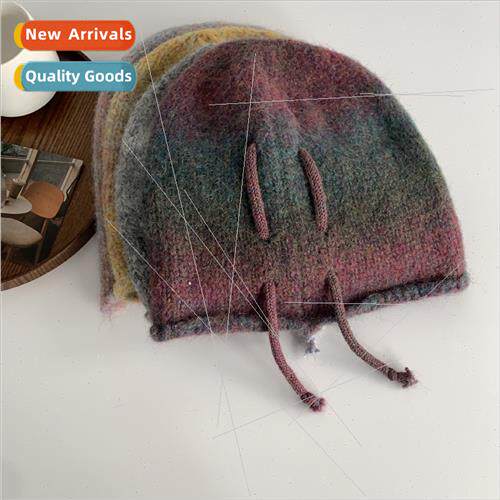 Korea gradient hundred wh loose big head circumference stack