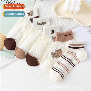 womens socks mesh Summer sweat short breathable absorbin new