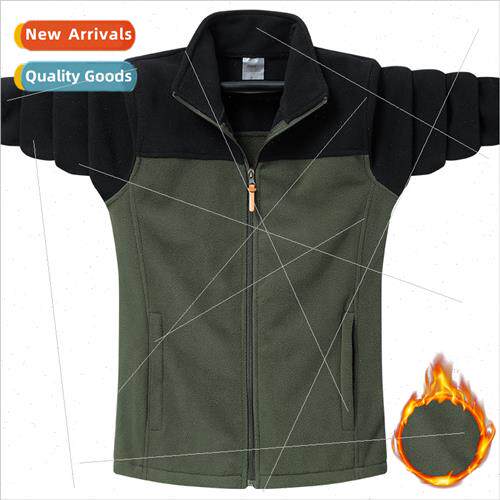 Winter fleece jacket 2022 fall winter new warm cardigan stan