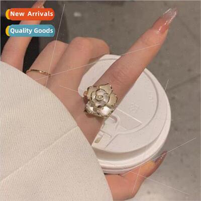 Camellia ring female niche ins opening compound index finger