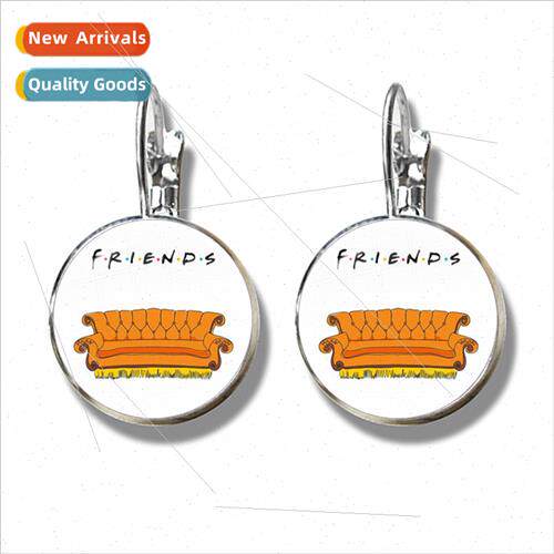 TV Old Friends Earrings Anniversary Collection Cartoon Fun P