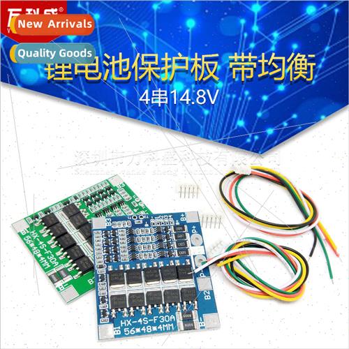 4 Strings 14.8V thium Battery Protection Board wh Equalizer