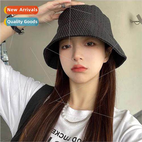 Fisherman hat female Japan hundred wh bucket hat large face