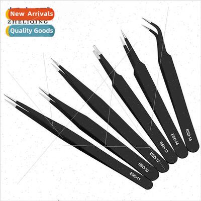 Stainless Steel Bird Nest Pick Hair Acne Small Clip Black Tw