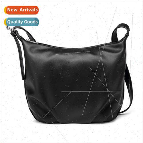 Soft leather large-capacy dumpling bag ins wind tide Korea