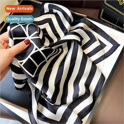 lk scarf women mulberry silk 2023 fall winter Korea  decorat