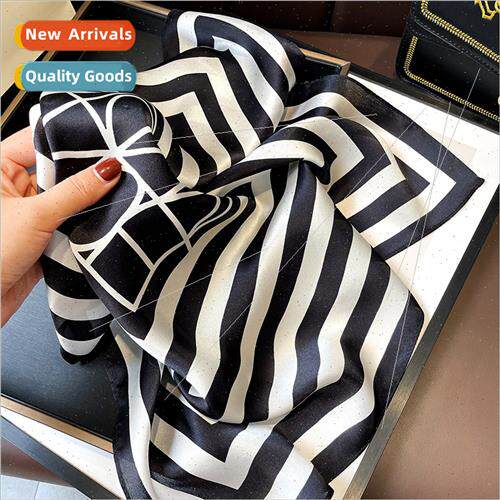 lk scarf women mulberry silk 2023 fall winter Korea  decorat