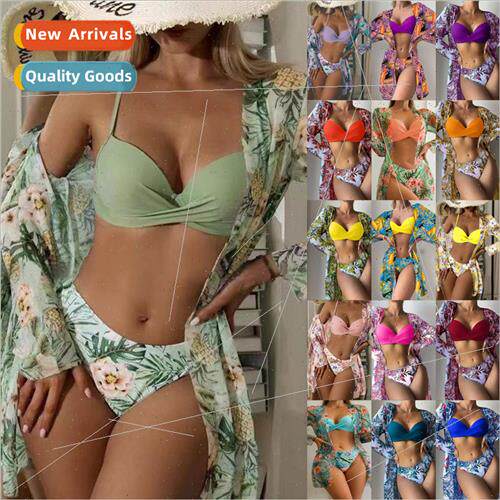 2024 New Three Points Three Piece Outer Cover Up Long Sleeve
