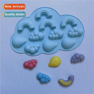 Cloud Rainbow 150 Cake Pudding Dessert Mold Soap Baking Uten