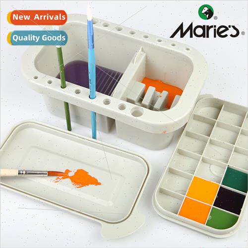 ThreePCS multifunctional paint brush wash bucket palette buc