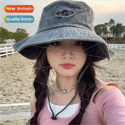 Summer female sun-shading fisherman hat sun hiking hat UV sh