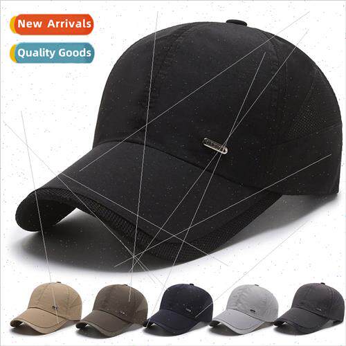 Spring summer men hats outdoor leisure quick dry cap men bas
