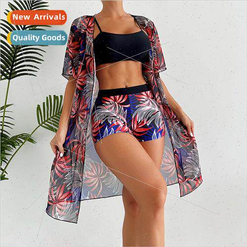 2024 New Three Piece Cover Up Swimsu Europe