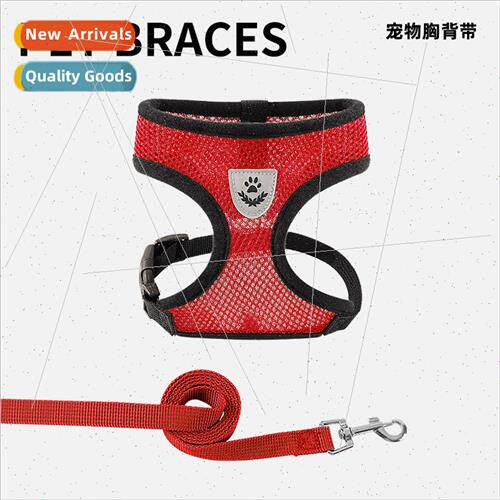 Pet Leash Vest Dog Cat Chest Harness Small Dog Reflective Do
