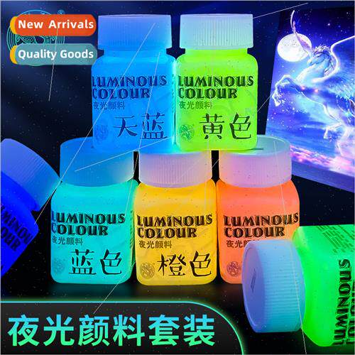 He glow-in-the-dark pigments super bright luminous children