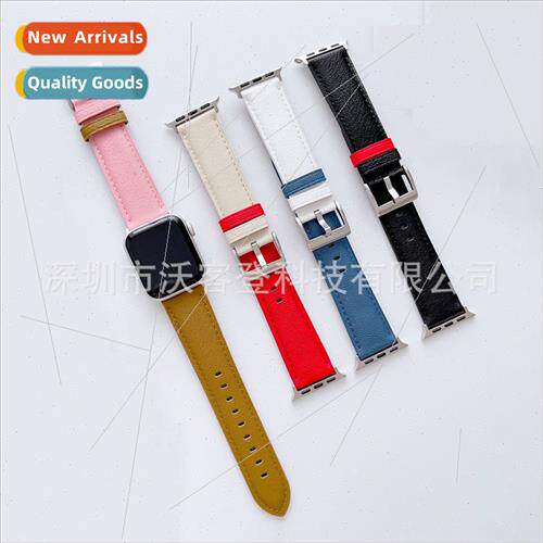 适用Apple sheepskin colorful watch bapple watch 8/7/SE/6/5/4
