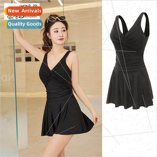 Swimsu female Korea large size conservative one-piece skirt