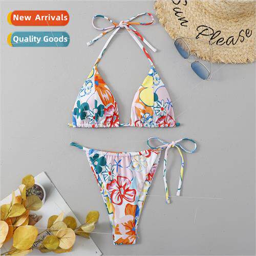 2022Europe new womens three-point sexy beach bikini separate