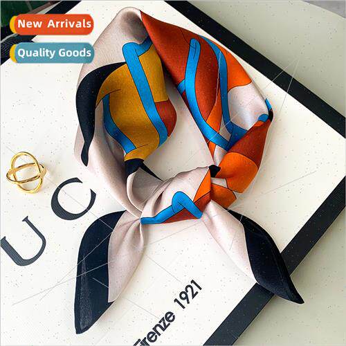 2022 Spring Autumn new colorful fashion mulberry silk small