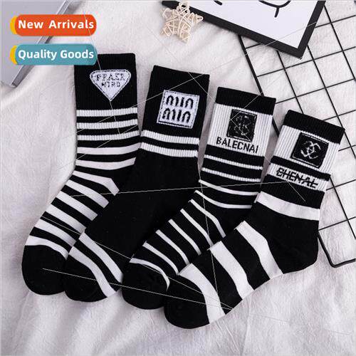 New socks womens stockings fall and winter high-color value