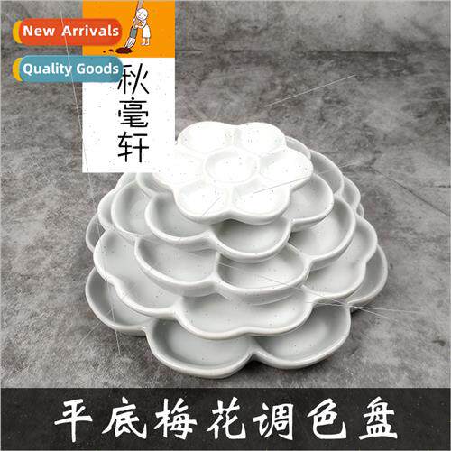 three four five six seven eight-inch ceramic plum blossom pa