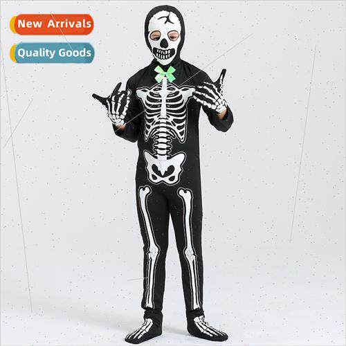 Halloween cosplay childrens costumes horror games skeleton c