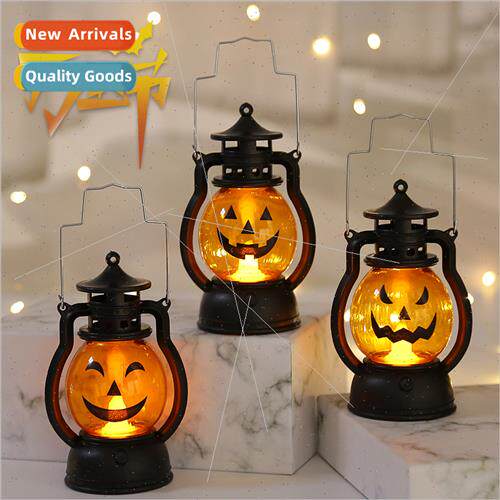 Halloween pumpkin lamp kindergarten children portable horror