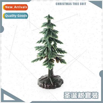 Sandbox Christmas Christmas Tree Scene Birthday Cake Decorat