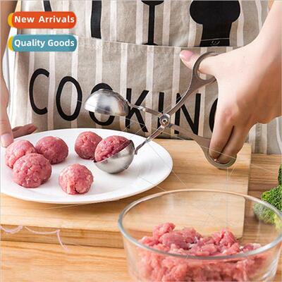 Kchen gadgets stainless steel meatball clip ball maker fish