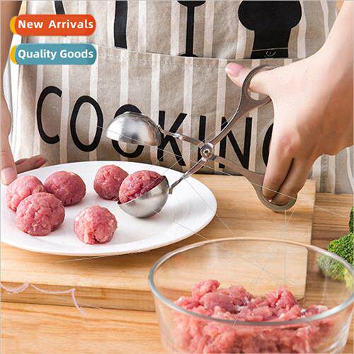 Kchen gadgets stainless steel meatball clip ball maker fish