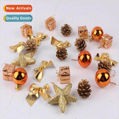 Christmas Tree Decorations Hanging 24pcs Antique Bronze Chri