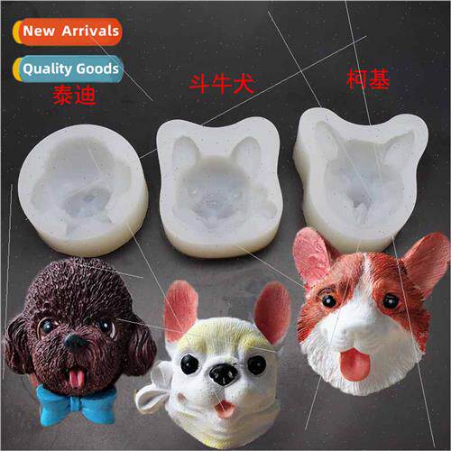 DIY Baking Teddy Fabulous Corgi Car Aroma Plaster Cake Decor