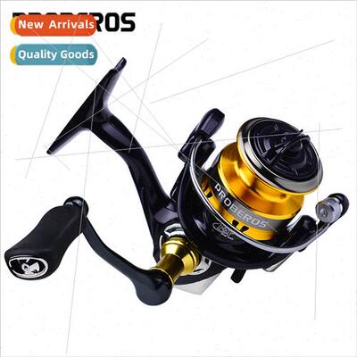 LUYA Spinning ReelMetal Long Casting Reel7+1BB 5.2:1 Fishing
