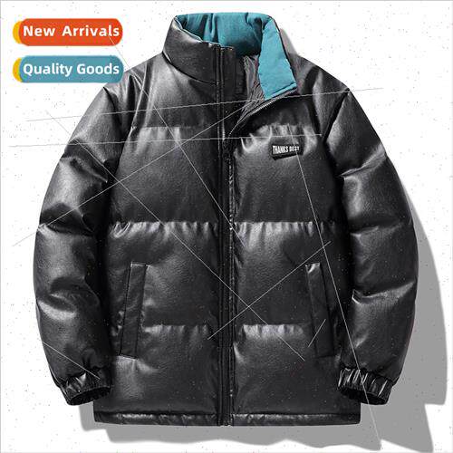 Down cotton jacket fall winter men thickened padded warm cot