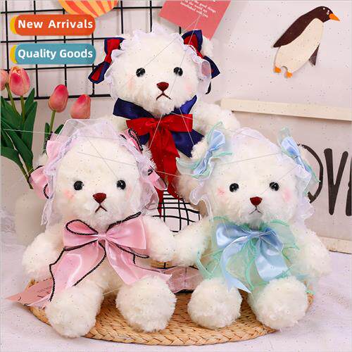 Cute lola bear doll creative plush toy teddy bear doll birth