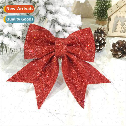 Multicolor Christmas Bow Hanging Decoration Christmas Tree D