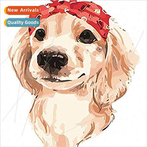 Cross Stch New DIY Puppy Full Stch mple Handmade Thread Cros
