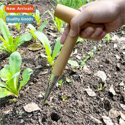 Gardening Hole Punch T-Shape Fertilizer Planting Seed Transp