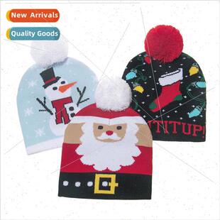 cute hat children knted warm New wool Christmas