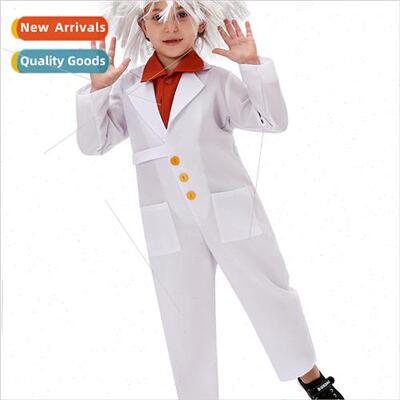 Christmas Children Scientist Career Costumes School Stage Pe