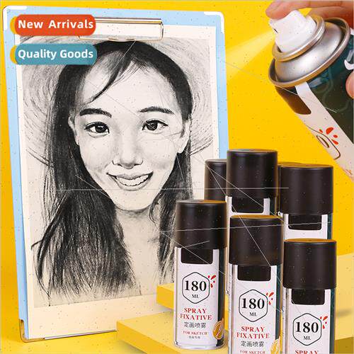 Montmar Drawing Fixing Fluid 180ml Gouache Fixing Powder Col