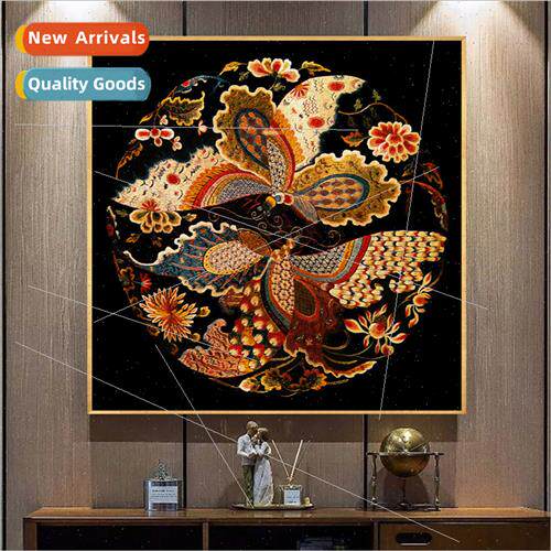 Cross stch new modern Europe living room small phoenix full