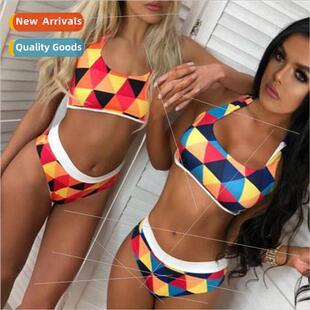 sexy Bikini plaid swimsu i2018A115 spl