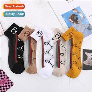 socks summer thin Socks crystal short breathable sock womens