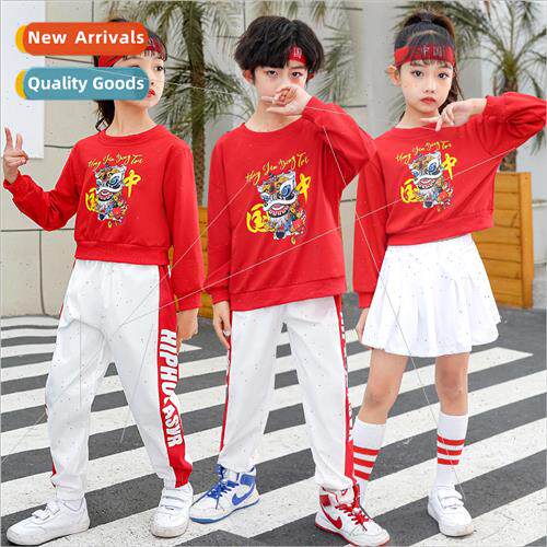 Childrens cheerleading permance unims sports opening nationa