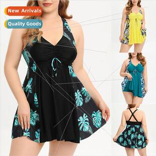 Large Spl New Bikin Conservative Europe Women 2023 Swimsu