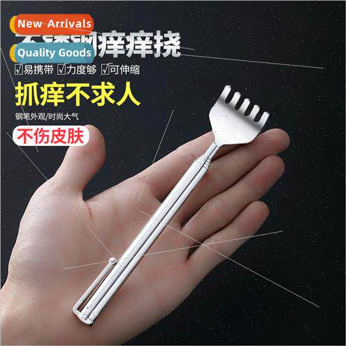 Pen Stainless Steel Retractable Scratcher Multi-Purpose Scra