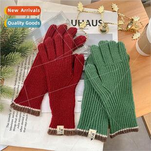 winter fashion knted 2022 women autumn gloves new