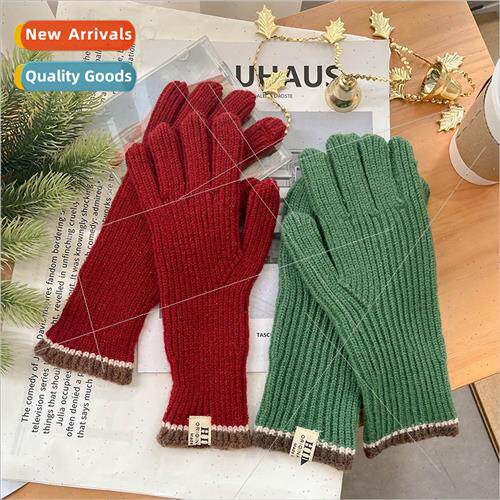 2022 new autumn winter fashion knted gloves women fashion ar