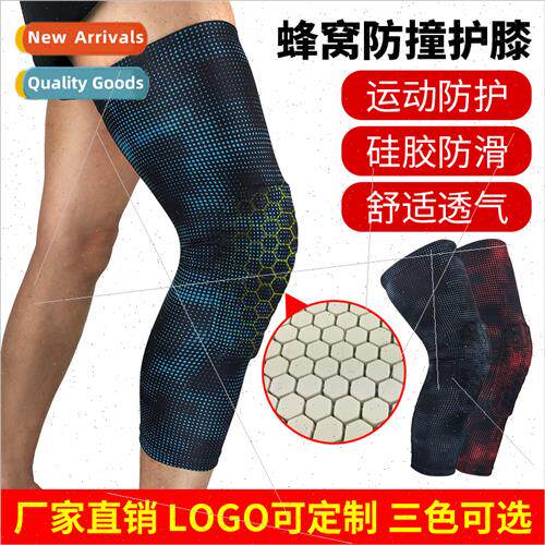 Sports knee pads honeycomb sponge impact protection patella